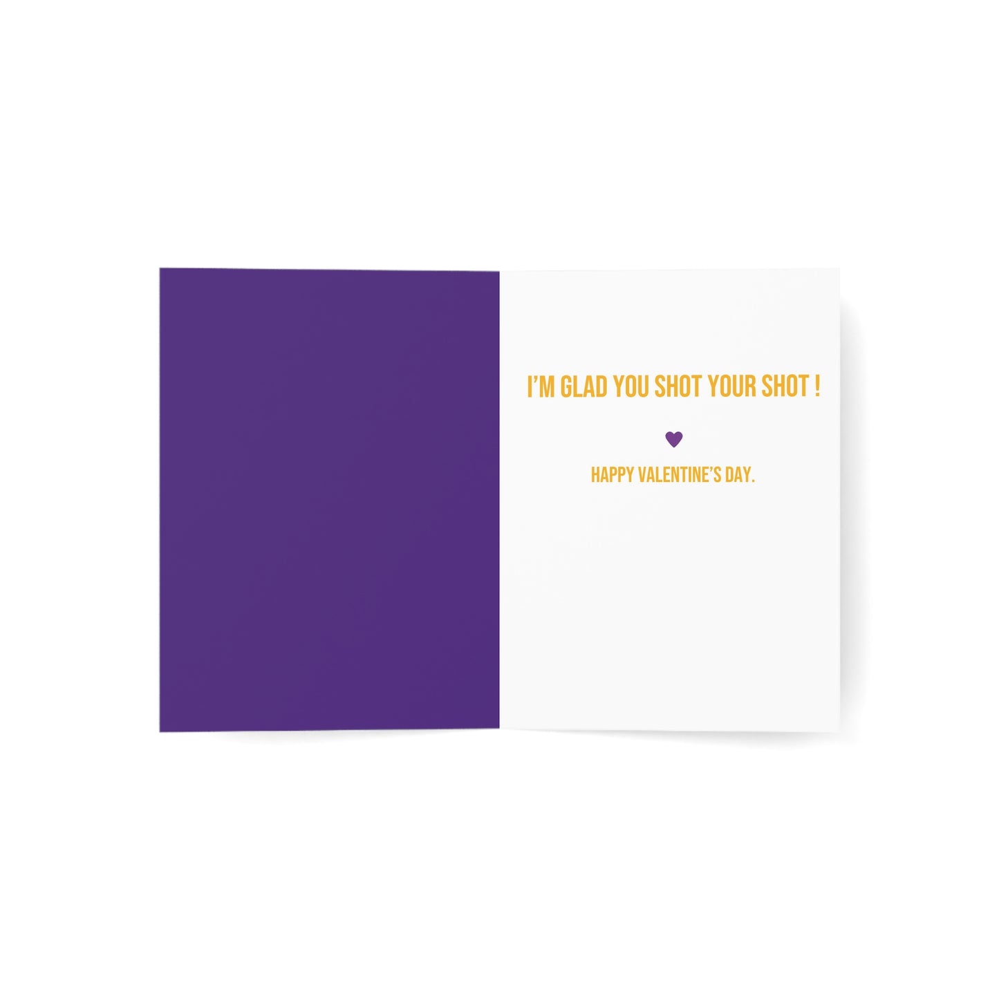 Kobe Bryant Lakers Themed Valentine’s Card